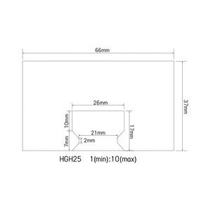 HLTNC CN U字型ナイロンベローズフレキシブルダストカバーリニアレーザーガイドレールカバーオルガンダストCoverHGR 15 20 25 30 <span class=keywords><strong>Cnc</strong></span>用 - Product Image 6