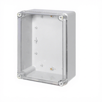 Boîtier de jonction électrique étanche en ABS avec couvercle transparent, boîtier de protection universel pour câblage, pour projets électriques
