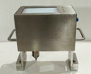 Machine de marquage pneumatique portative 120*30MM, type machine à écrire métallique, pour marquage acier, cylindres, numérotation, gravure et étiquetage - Product Image 2