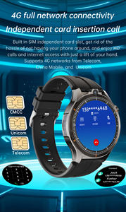 UV16 4G Reloj Inteligente 1,43 \ "AMOLED GPS Android WiFi 800mAh IP68 Impermeable IP Cámara Giratoria Descargar Aplicaciones para Hombres Gel de Sílice - Product Image 5