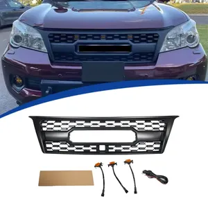 <b>For</b> GX470 2004-2009 2010-2013 TRD Style Car Front <b>Grille</b> With LED Lower <b>Mesh</b> Cover Trim Exterior Accessories - Product Image 4