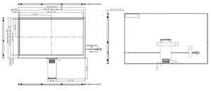จอแสดงผล LCD ขนาด 10.1 นิ้ว 1024×600 รองรับอุณหภูมิกว้าง LVDS -30 ° ซีถึง 80 ° จอแสดงผล TFT LCD ความสว่างสูง 850nits รุ่น C - Product Image 2