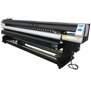 Impresora digital industrial de gran formato, impresora de tinta de inyección de Tinta cmyk ecosolvente de 3,2 m, precio barato
