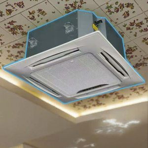 เครื่องปรับอากาศแบบมินิสปลิตหลายโซน ความจุสูง แบบคาสเซ็ต 4 ทิศทาง - Product Image 4