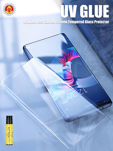 Fabricant de protecteur d'écran en verre trempé Monkey King UV Glue pour Samsung TECNO Huawei Protecteurs d'écran mobiles de téléphone incurvé - Product Image 3