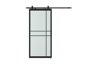 Système de <span class=keywords><strong>porte</strong></span> <span class=keywords><strong>coulissante</strong></span> <span class=keywords><strong>intérieure</strong></span> de style français de la marque Tengyu, <span class=keywords><strong>porte</strong></span> <span class=keywords><strong>coulissante</strong></span> en verre à cadre en acier, <span class=keywords><strong>isolation</strong></span> acoustique, garantie 1 an - Product Image 3