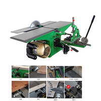 Raboteuse à lit motorisé haute précision 1,5 kW 220 V pour le lissage des panneaux de meubles