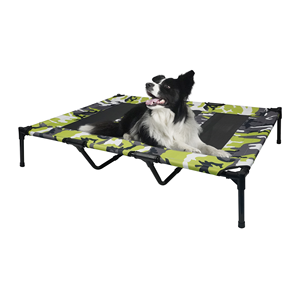 Cama elevada para mascotas, cama refrescante de verano para viajes al aire libre, moderna y desmontable, cuna plegable para perros, venta al por mayor - Product Image 1