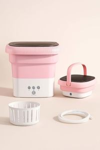 Lavadora Portátil de Alta Tecnología para Viajes, Gran Capacidad, Mini, con Luz Azul Antibacteriana, Eléctrica - Product Image 2