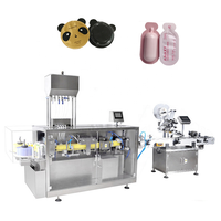 Machine d'emballage sous blister en PVC automatique Machine d'emballage en pot pour sauces confitures ketchup gelée