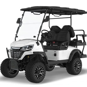Carrito de Golf Utilitario de Fábrica al por Mayor, Carrito de Golf Eléctrico de 4 Asientos, Auto Eléctrico para 4 Personas, <span class=keywords><strong>4x4</strong></span>, Venta de Carritos de Golf Usados <span class=keywords><strong>Baratos</strong></span> - Product Image 6