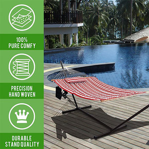 <span class=keywords><strong>Hamac</strong></span> d'extérieur matelassé en Polyester, lit-balançoire de 12 <span class=keywords><strong>pieds</strong></span>, <span class=keywords><strong>pour</strong></span> jardin et Patio - Product Image 3