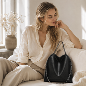 <span class=keywords><strong>Bolso</strong></span> de mano de moda para <span class=keywords><strong>fiesta</strong></span> y noche para mujer, de cuero vegano PU, con cremallera, diseño fruncido, remaches y bordado floral, Tendencia 2026 - Product Image 1