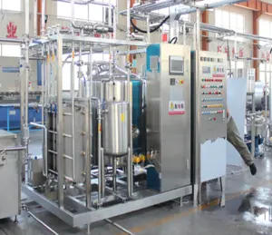 Pastörisierte Milchproduktionslinie Joghurtproduktionsmaschine 300 L Milch-Pasteurierungsmaschine