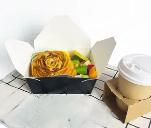 Tablero de papel Kraft blanco de grado alimenticio de alta calidad al mejor <span class=keywords><strong>precio</strong></span> del fabricante para restaurantes de comida rápida con laminación mate - Product Image 5
