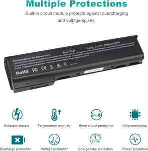 Batterie d'ordinateur portable Futurebatt pour les séries ProBook 640/645/650/655 G0/G1, réf. CA06/<span class=keywords><strong>CA06XL</strong></span>/HSTNN-DB4Y/LB4Z/LP4Z, origine Chine - Product Image 3