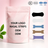 Bandes nasales personnalisées OEM ODM, ruban adhésif respirant pour le sommeil, anti-ronflement, soutien respiratoire pour le sport, certifié CE