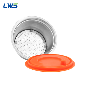 ICafilas Filtres à mousse de lait en acier inoxydable pour Nescafé <span class=keywords><strong>Dolce</strong></span> <span class=keywords><strong>Gusto</strong></span>, <span class=keywords><strong>capsules</strong></span> de lait réutilisables et rechargeables pour Nescafé Dolci <span class=keywords><strong>Gusto</strong></span> - Product Image 2