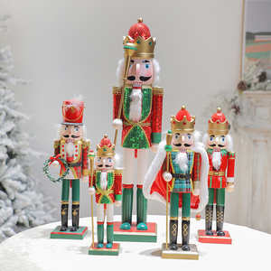 <span class=keywords><strong>Casse</strong></span>-<span class=keywords><strong>noisette</strong></span> de Noël créatif en noyer 2024, décoration d'intérieur avec figurine de <span class=keywords><strong>soldat</strong></span> britannique, œuvre d'art en bois - Product Image 2