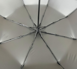 8K UV kháng pongee vành đai đêm phản chiếu dải điều khiển bằng tay gấp ô cho Mưa Mặt trời cho có thể gập lại Logo - Product Image 5