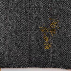 720g/<span class=keywords><strong>m</strong></span> 480GSM 50% Wolle Gewebter Ganzjahres-Leichtgewichtstoff für Jungen- und Herrenmäntel, Anzüge, Kleider und Röcke, Wollstoff mit Karomuster, Einseitig - Product Image 6