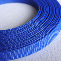 Manga de Cable trenzado para mascotas, envoltura de alambre extensible, aislamiento de nailon de alta densidad, funda ajustada, arnés Protector