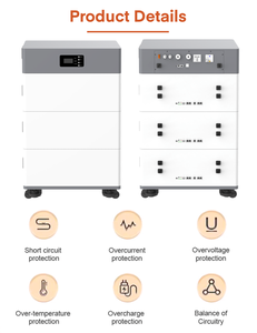 Batería de Litio E-Nice 51.2V 5KW 10/20/30KWh, Apilable, Todo en Uno, para Sistemas Fuera de la Red - Product Image 4