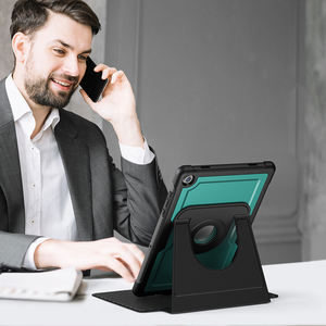 Étui pour tablette en cuir PU pour Samsung Galaxy Tab A11 Plus 11 pouces X230 X235 Pare-chocs TPU avec béquille rotative intégrée - Product Image 6