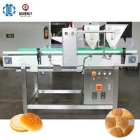 Machine automatique motorisée à étaler le sésame et les flocons d'avoine, dépoussiéreur haute efficacité pour la production de pain et de gâteaux, équipement de boulangerie alimentaire