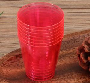 <span class=keywords><strong>Verre</strong></span> d'aviation jetable transparent coloré de 2 OZ, 9 OZ, 10 OZ, <span class=keywords><strong>verre</strong></span> à vin transparent épais, gobelet de dégustation en plastique dur néon - Product Image 6