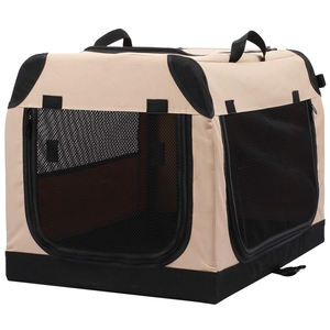 Sac à dos pliable à 3 portes pour animaux de compagnie, sac fourre-tout à bandoulière pour animaux de compagnie - Product Image 2