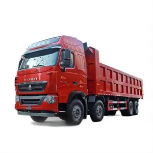 23 special sales of used new cars 0 km China Heavy Auto HOWO T7H heavy truck 371hp 375hp 6x4 8X4 dump truck