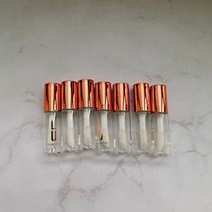 Tube de brillant à <span class=keywords><strong>l</strong></span>èvres transparent Jinlan Spot-on mignon de 1,2 ml en plastique or rose avec bouchon à vis, mini tube <span class=keywords><strong>doré</strong></span> pour emballage de couleur à <span class=keywords><strong>l</strong></span>èvres - Product Image 5