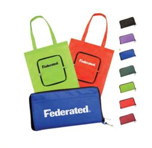 Wholesale Eco-Friendly Non-Woven Cloth <b>Tote</b> <b>Bag</b> Folding <b>Zipped</b> Attractive Animal Prints Wholesale Folding Eco-Friendly Shopping - Product Image 3