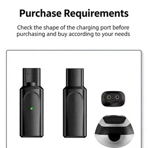Adaptateur de chargeur USB Type-C 12V pour rasoir électrique <span class=keywords><strong>Braun</strong></span> Series 3 5 <span class=keywords><strong>7</strong></span> 9 6 <span class=keywords><strong>1</strong></span> XT Serle S (câble non inclus) - Product Image 2