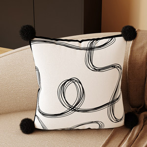 Funda de cojín decorativa de felpa retro cuadrada para sofá de sala de estar, respaldo de coche, cojín de oficina, almohada lumbar decorativa, inserto para ventanas abatibles - Product Image 6