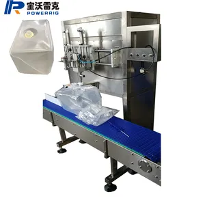 Aseptic 3L 5L 20L liquid and capping bag in box filling machine