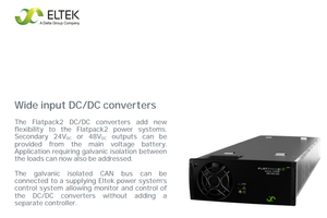 Module redresseur <span class=keywords><strong>Eltek</strong></span> <span class=keywords><strong>48V</strong></span> 3000W à très haute efficacité, Flatpack2 48/3000 SHE (N° de pièce : 241119.106) - Product Image 4