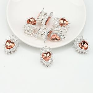 Ventes directes d'usine sueur-coeur perles fantaisie bracelet à bricoler soi-même perles en métal en vrac accessoires - Product Image 3