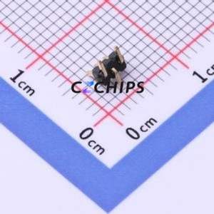 X1311WVS-03J-C18D42R1 Pin Header SMD,P=1.27mm Connector ( Pin Structure: 1x3P )( Pitch: 1.27mm )( Row Spacing: 1.27mm ) - Product Image 2