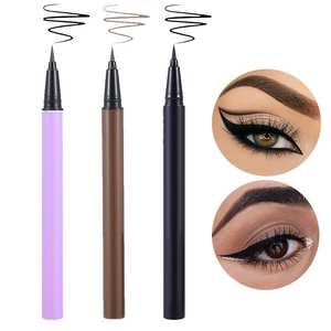 Vente chaude végétalien de haute qualité imperméable à l'eau longue durée sexy crayon cosmétique <span class=keywords><strong>eye</strong></span>-<span class=keywords><strong>liner</strong></span> liquide coloré de marque privée - Product Image 1