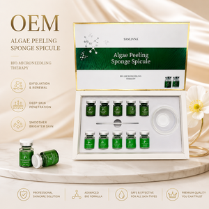 Essence liquide d'algues pour soins du visage quotidiens, hydratante, formule botanique, marque personnalisée, fabricant OEM, fournisseur - Product Image 3
