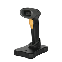 Escáner de Código QR Inalámbrico de Largo Alcance MJ2870 2.4G, Lector de Códigos de Barras CMOS 1D 2D para Logística de Almacén e Inventario