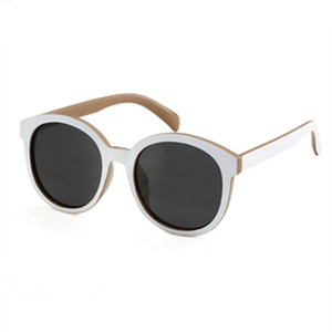 Lunettes de soleil polarisées rondes rétro, monture blanche intégrale, UV400, mode féminine pour l'extérieur 2024 - Product Image 5