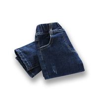 Çocuklar İçin Cepli İthal Dar Kesim Son Moda Kot Pantolon Çin'in En Çok Satan On Ünlü Ürünü
