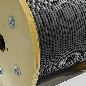 Câbles en acier galvanisé structurels de 8 mm 6X24+7FC pour applications de ponts - Product Image 3