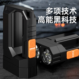 Linterna Táctica LED Dual Sd 16 Recargable con Batería 21700, Luz Blanca, Emergencia, Portátil, EDC, Iluminación para Exteriores - Product Image 3