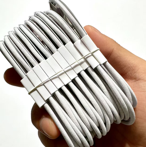 Cabo de Dados Tipo C PD60w para Carregamento Rápido, Cabo Trançado Duplo Tipo-C, Adequado para Carregamento Rápido C-C - Product Image 1