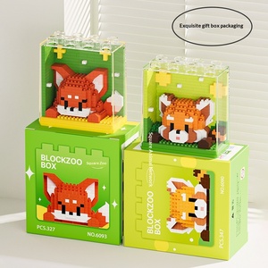 ตัวต่อพลาสติก ABS ยี่ห้อ Lepining รุ่น Panda Zoo Series ของเล่นเสริมพัฒนาการสำหรับเด็กชายและเด็กหญิง อายุ 14 ปีขึ้นไป - คุณภาพเยี่ยม - Product Image 4