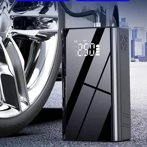 Xách tay có thể sạc lại nhảy khởi động Mini điện máy bơm không khí LED ánh sáng được xây dựng trong pin Booster cho xe ô tô xe máy xe đạp - Product Image 2